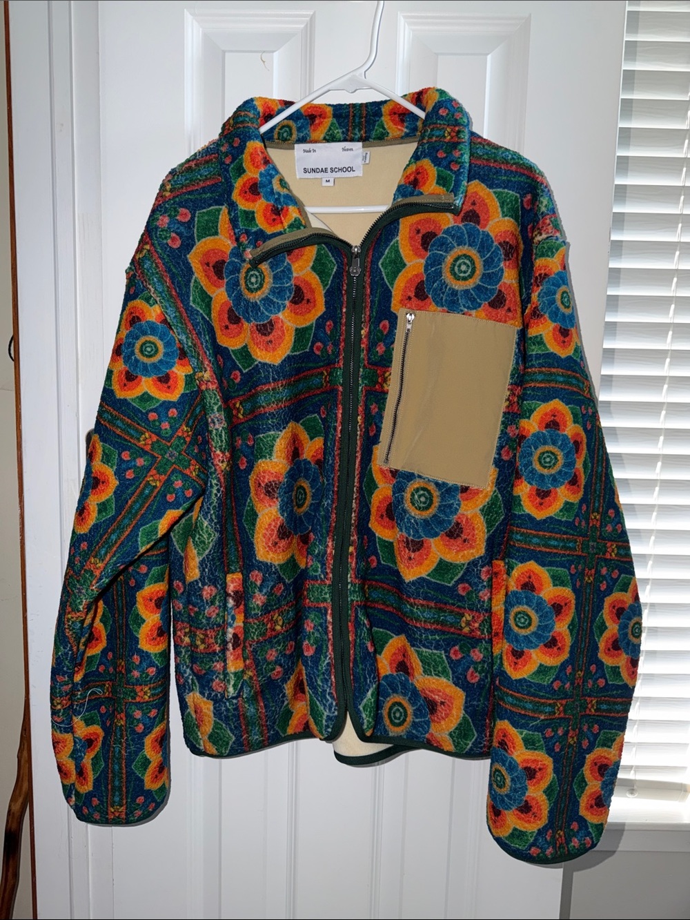 Sundae School Dancheong Fleece Zip up